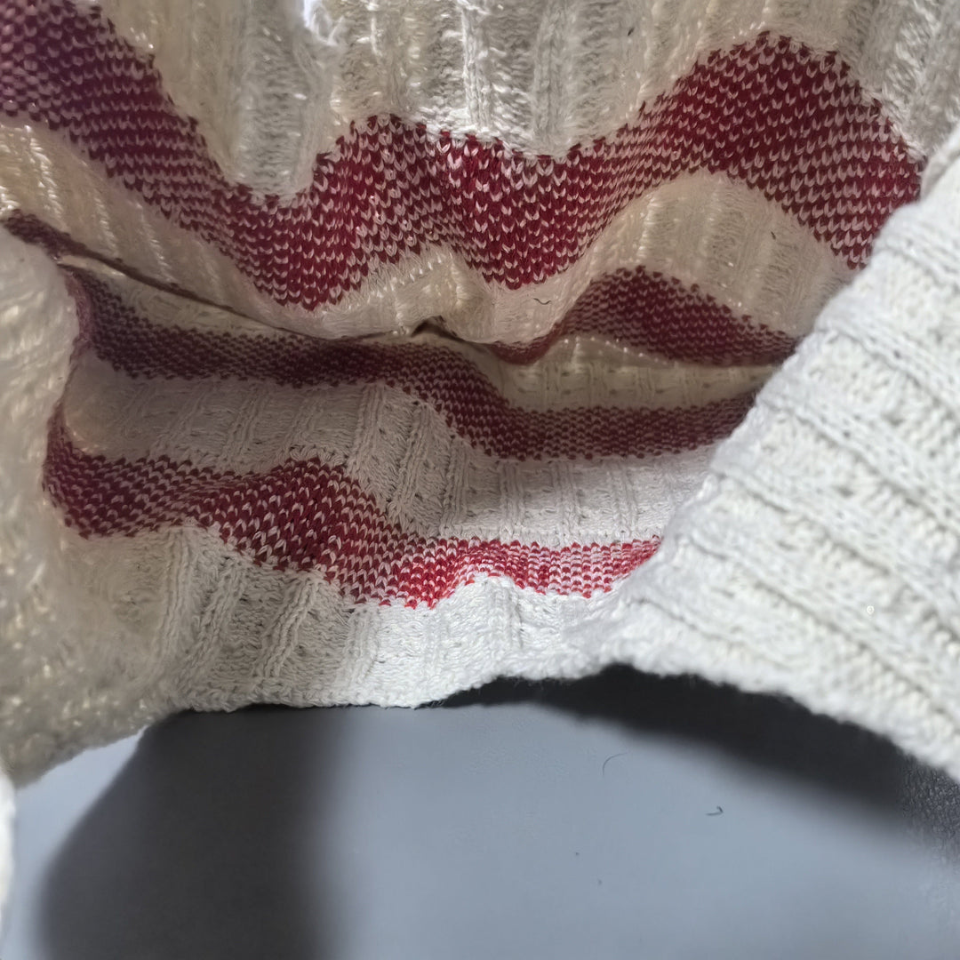 Women's Tote Bag with Heart Pattern | Crochet