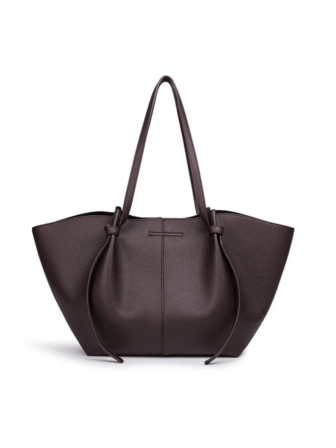 Women's Tote Bag with Knot Tie Detail | Large
