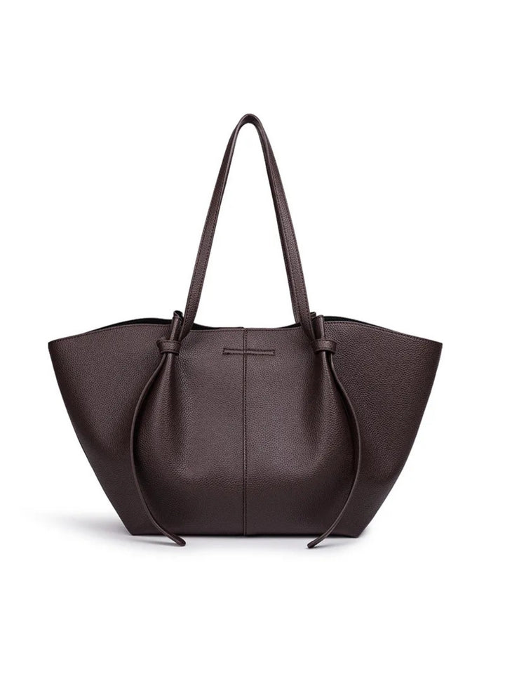 Women's Tote Bag with Knot Tie Detail | Large