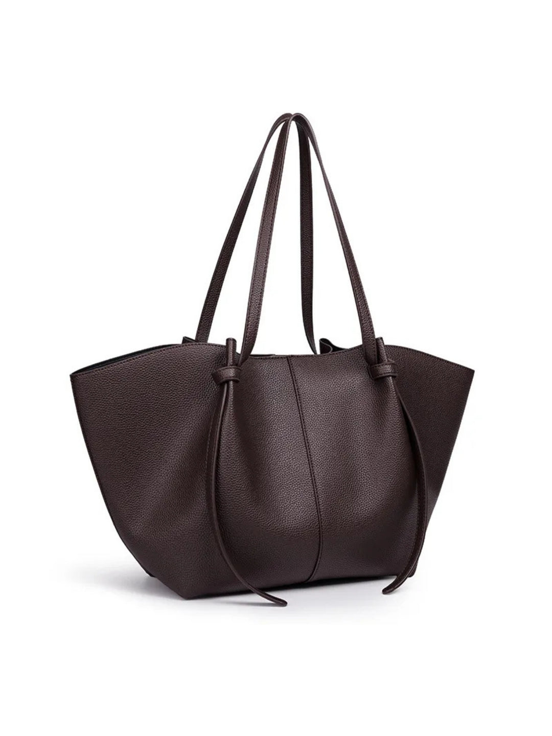 Women's Tote Bag with Knot Tie Detail | Large