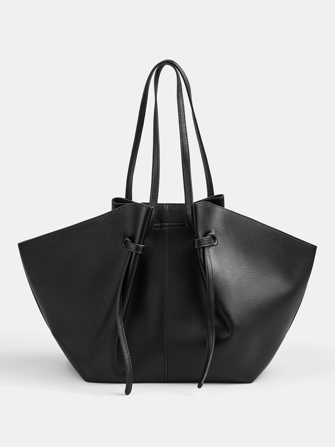Women's Tote Bag with Knot Tie Detail | Large