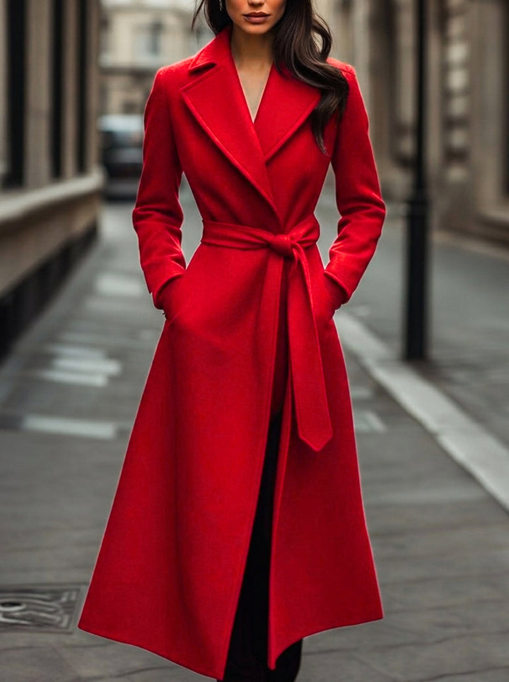 Women's Trench Coat Long | Belted