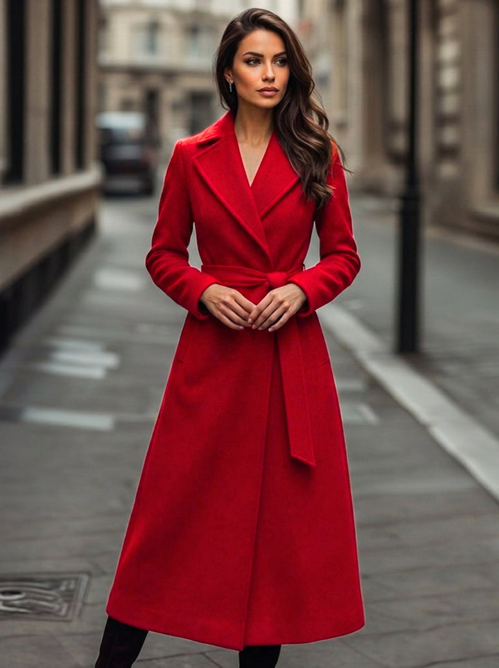 Women's Trench Coat Long | Belted