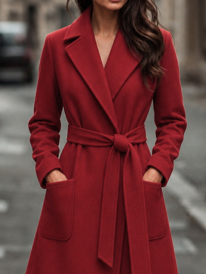 Women's Trench Coat Long | Belted