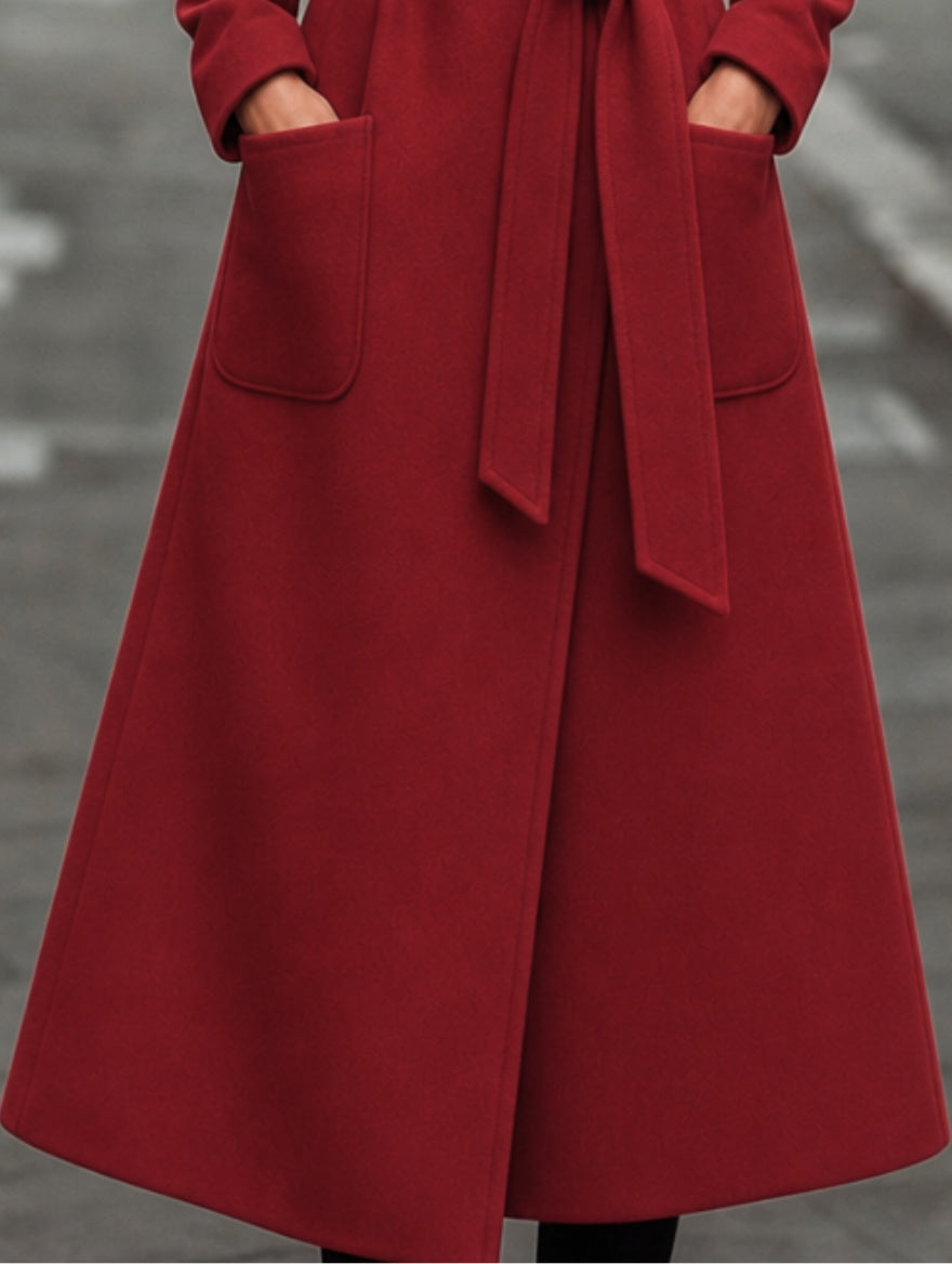 Women's Trench Coat Long | Belted