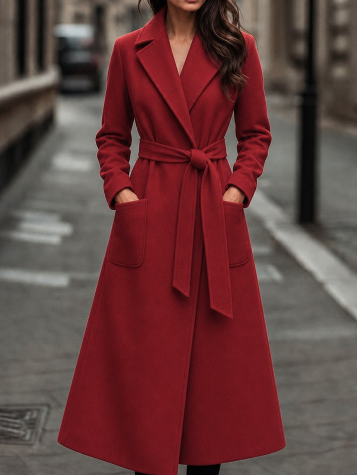Women's Trench Coat Long | Belted