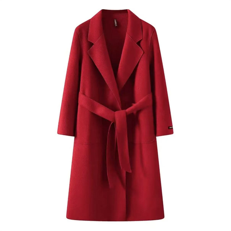 Women's Trench Coat Long | Belted
