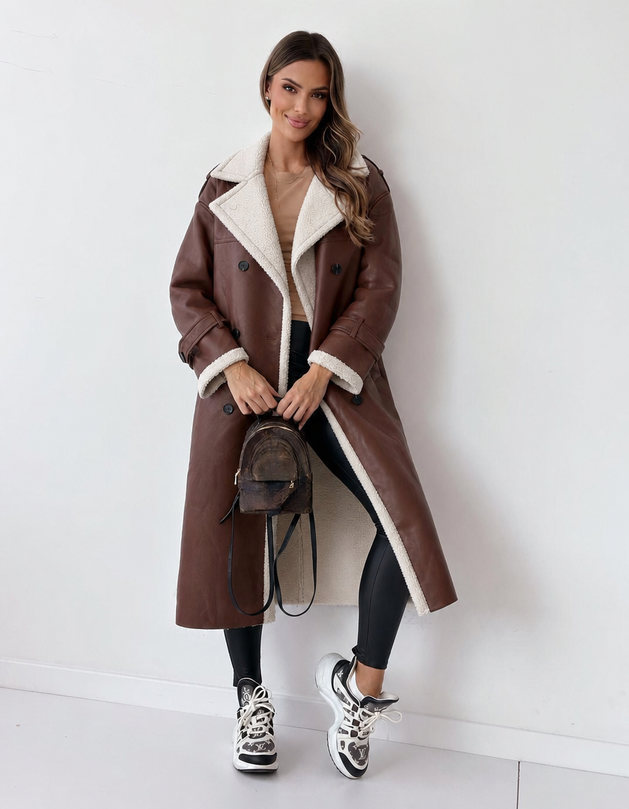 Women's Trench Coat Long | Oversized