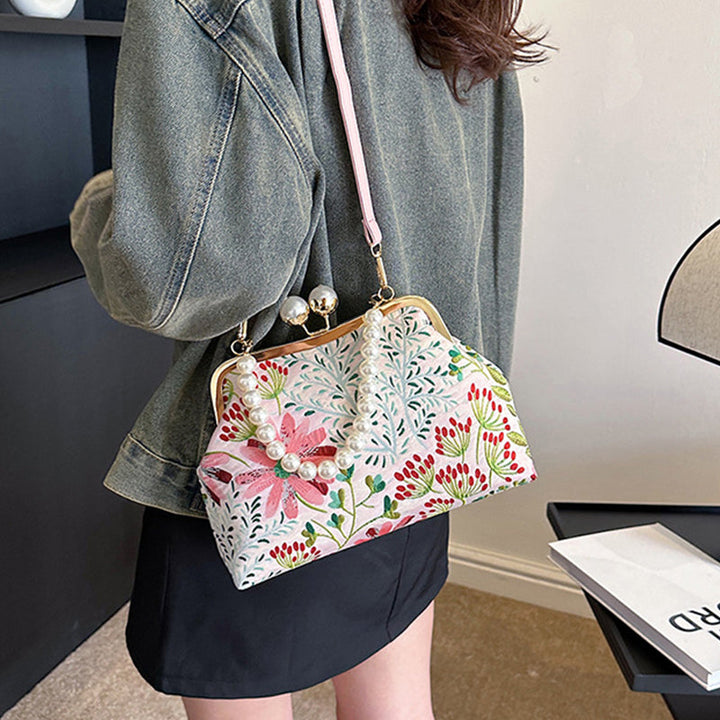 Women's Vintage Style Handbags with Floral Print | Crossbody