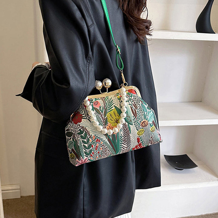 Women's Vintage Style Handbags with Floral Print | Crossbody