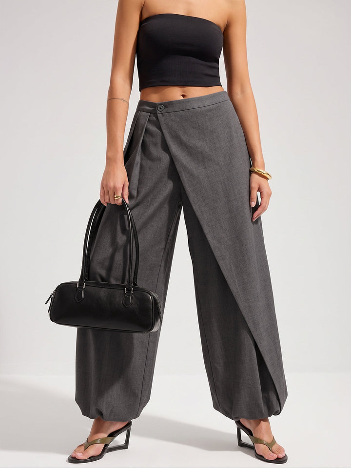 Women's Wide-Leg Pants High-Waisted | Balloon