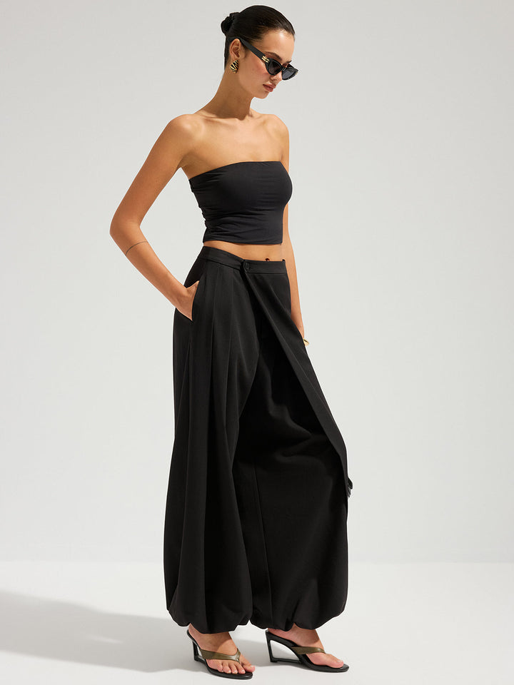 Women's Wide-Leg Pants High-Waisted | Balloon