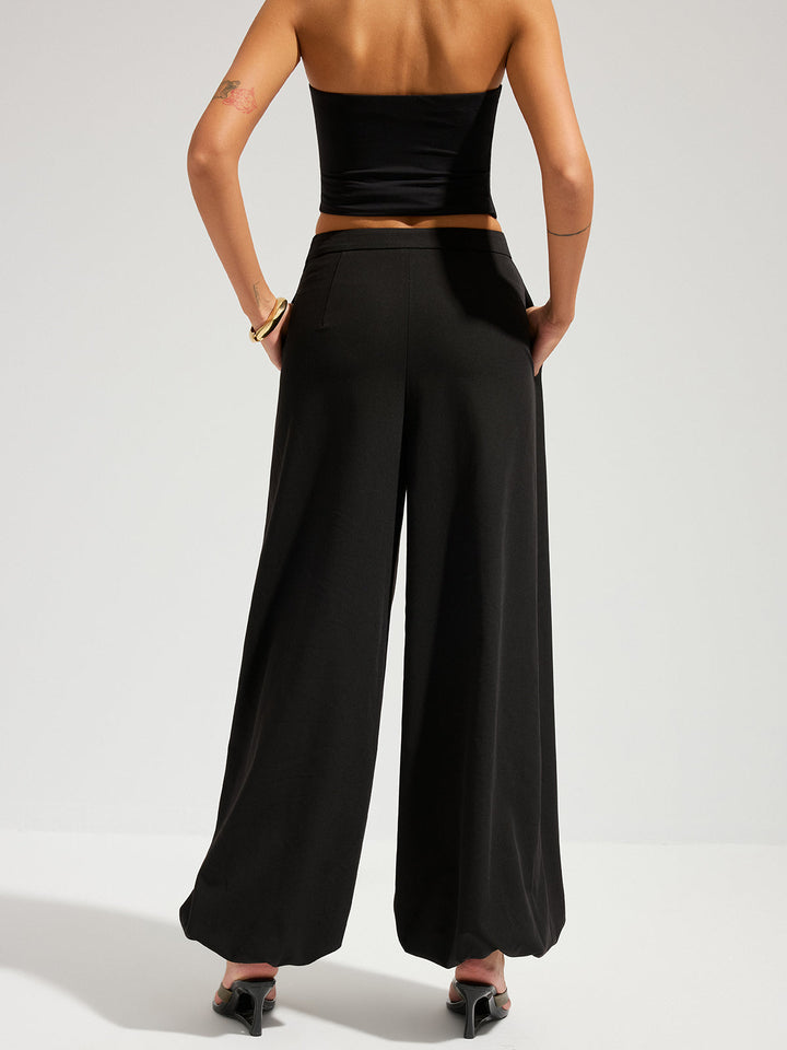 Women's Wide-Leg Pants High-Waisted | Balloon