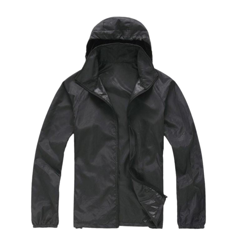 Women's Windbreaker with Hood & Pockets | Elastic Cuffs