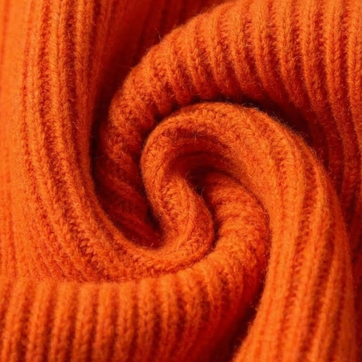 Women's Winter Dress Knit Midi Turtleneck | Casual