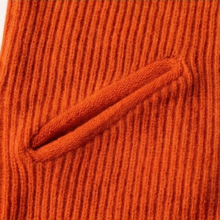 Women's Winter Dress Knit Midi Turtleneck | Casual