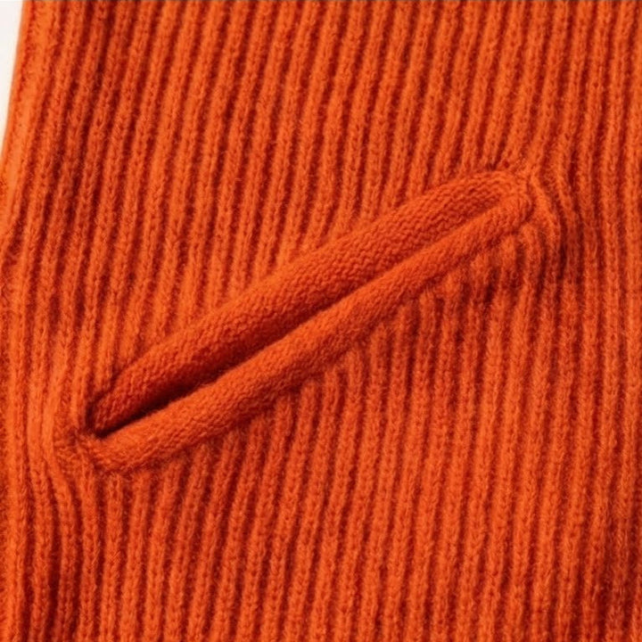 Women's Winter Dress Knit Midi Turtleneck | Casual