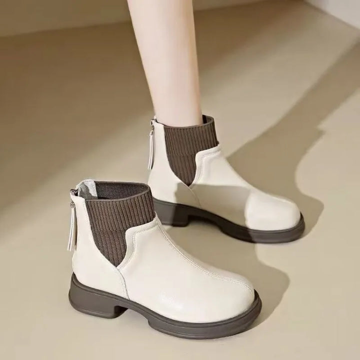 Women's Work Boots Ankle Zip | Closed Toe