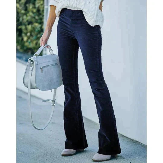 Women's Work Pants High-Waisted | Flared