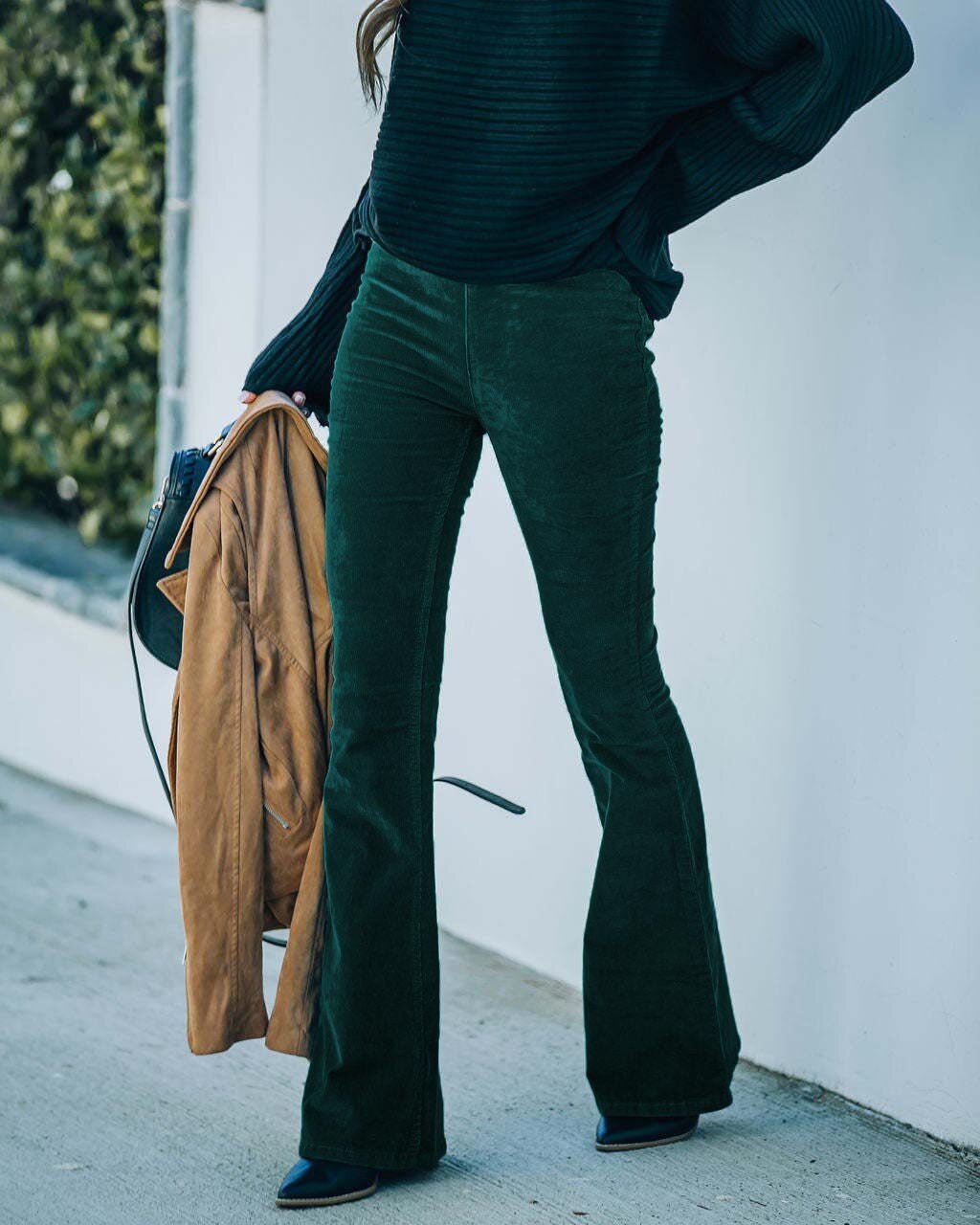 Women's Work Pants High-Waisted | Flared