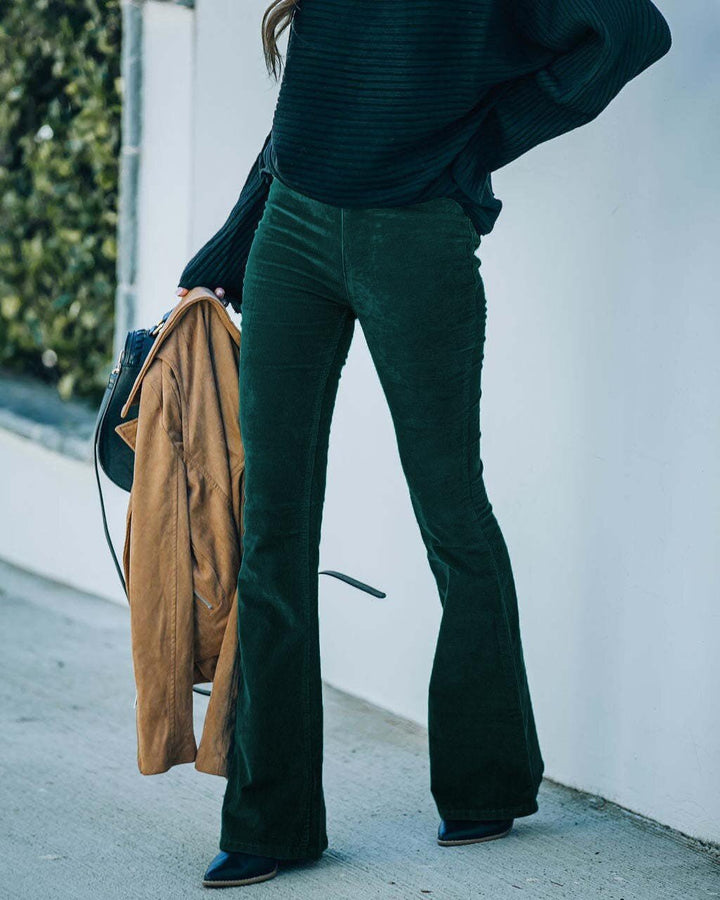 Women's Work Pants High-Waisted | Flared