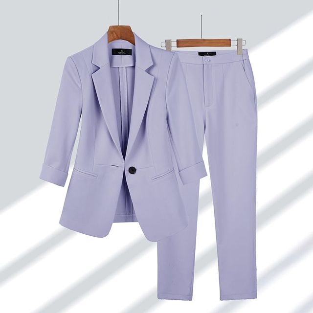 Women's Workwear Blazer & Trouser Set | Two Piece