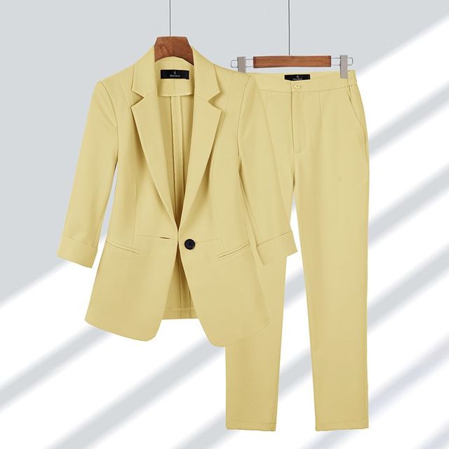 Women's Workwear Blazer & Trouser Set | Two Piece