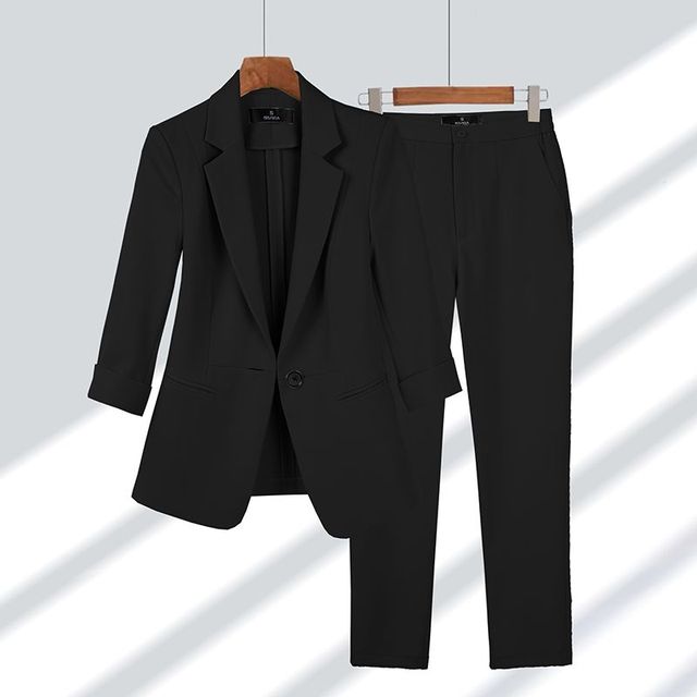 Women's Workwear Blazer & Trouser Set | Two Piece