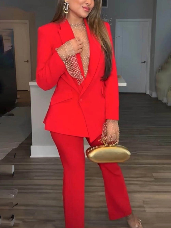 Women's Workwear Two Piece Set Blazer & Trouser Co-ord | Formal