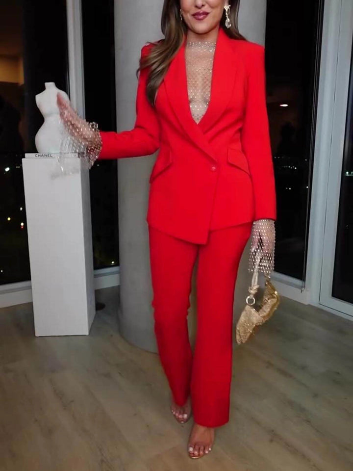 Women's Workwear Two Piece Set Blazer & Trouser Co-ord | Formal