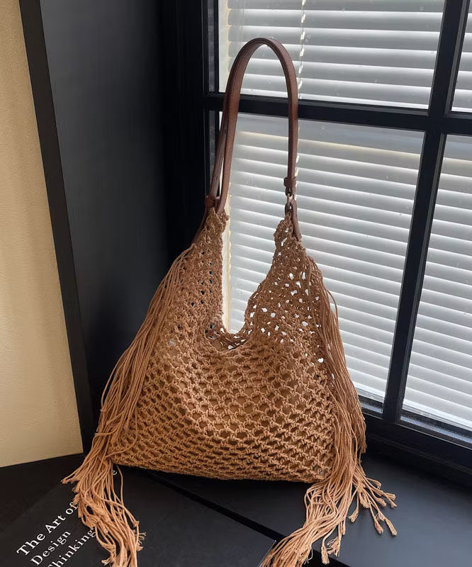 Women's Woven Beach Bag Slouchy | Shoulder
